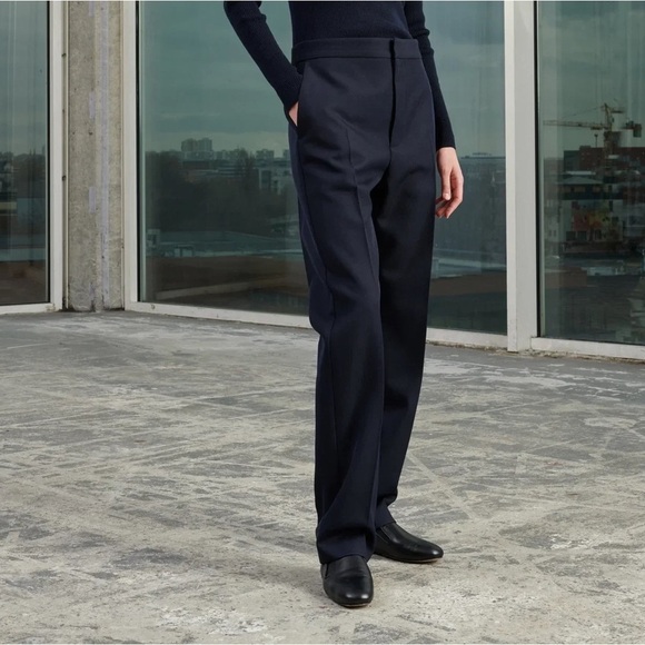 NWT Soeur Valencia Pants in Navy Women’s Size 40 / US Size 6 - Picture 1 of 6